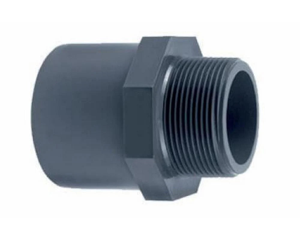 PVC Plain To Male Thread