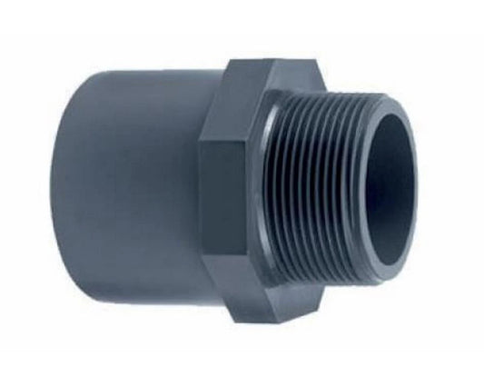 PVC Plain To Male Thread
