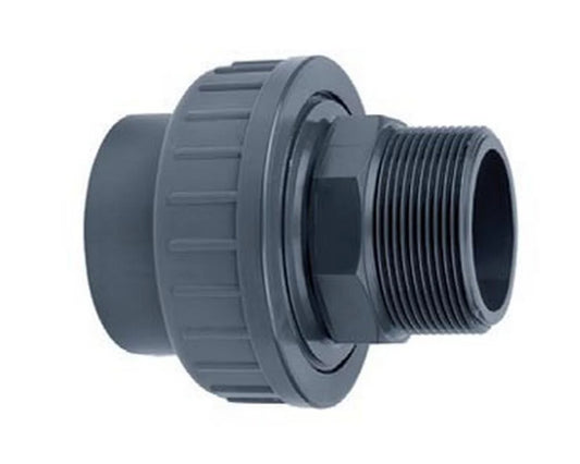 PVC Plain To Male Thread Union